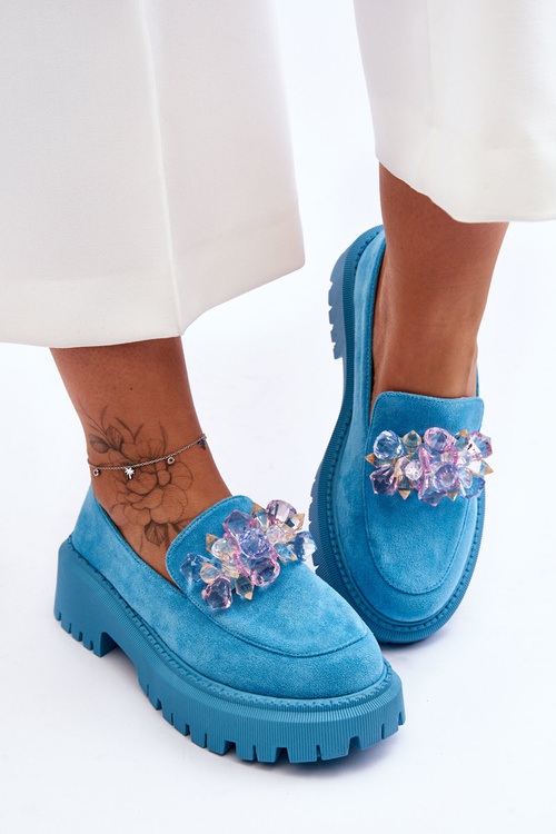 Жіночі лофери Crystal Blue Avril