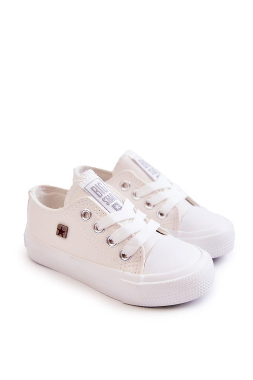 Дитячі шкіряні кросівки BIG STAR JJ374310 Білі