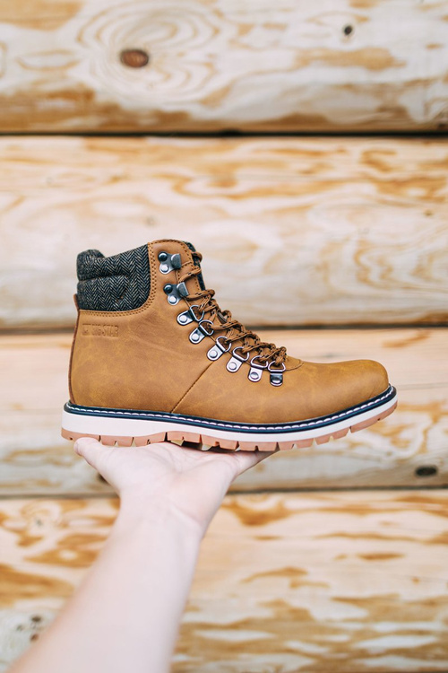 Чоловічі черевики Trappers Big Star Camel EE174402