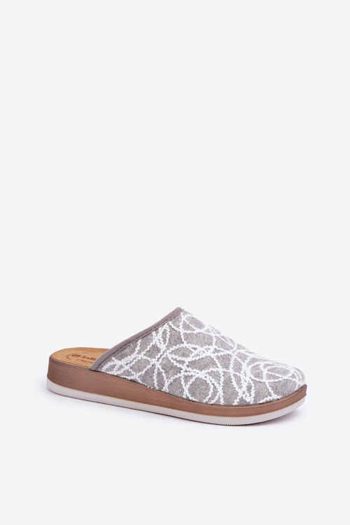 Блискучі Жіночі Тапочки Inblu CT000028 Сірі