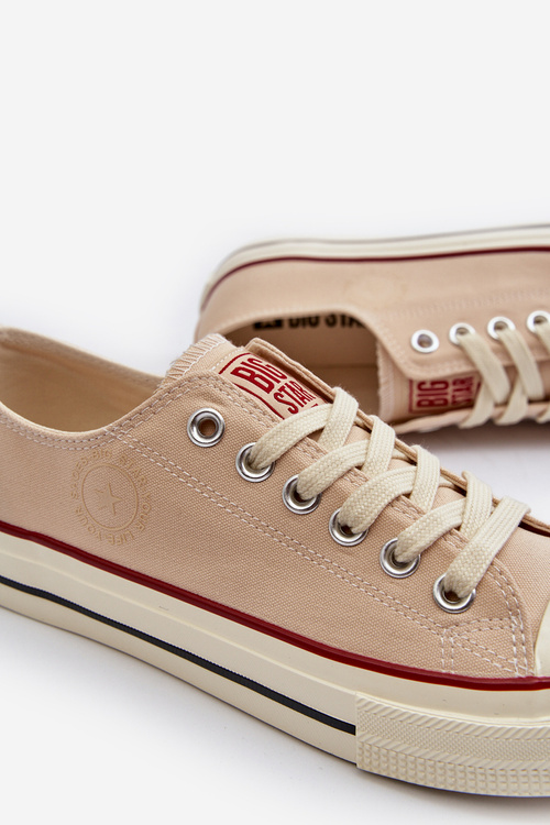 Чоловічі низькі кросівки Big Star NN174100 Бежеві