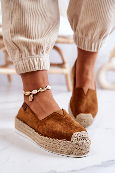 Сліпони замшеві еспадрільї Camel Lesley