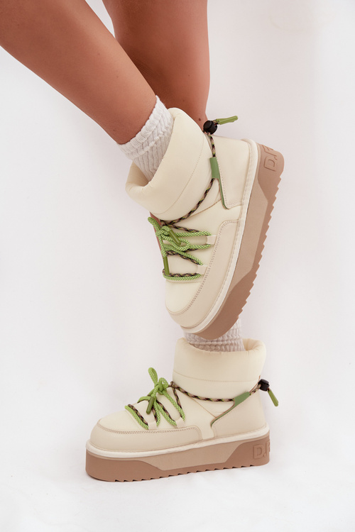 Снігоступи на платформі D.Franklin DFSH371015 світло бежеві