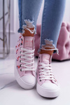 Жіночі високі кросівки Flamingos Big Star Pink DD274661