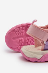 Босоніжки для дівчинки на липучці Big Star NN374234 Рожеві