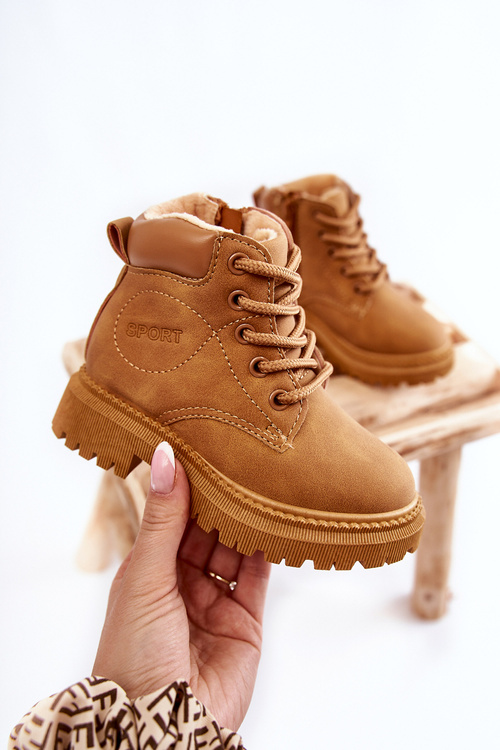 Дитячі теплі черевики Camel Cheddy