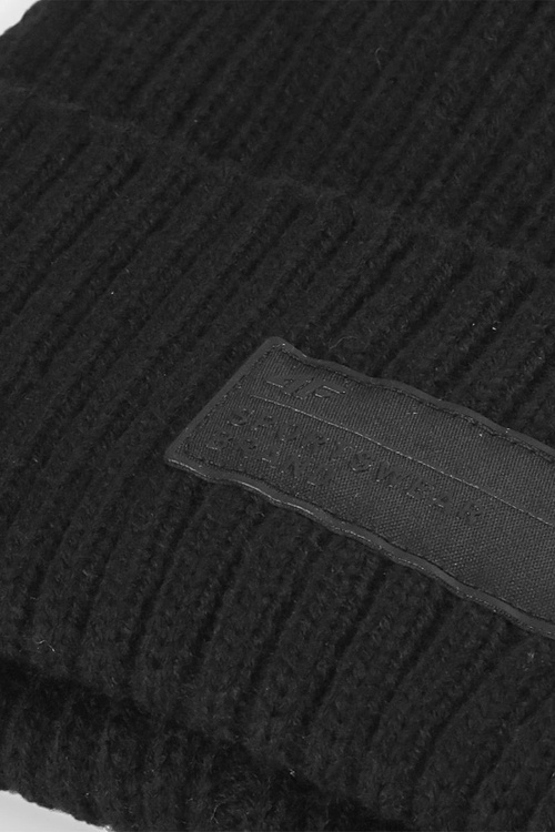 Чоловіча зимова шапка з підкладкою 4F 4FAW23ACAPM306-20S чорна