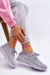 Жіноче спортивне взуття без шнурівки Grey Ellison