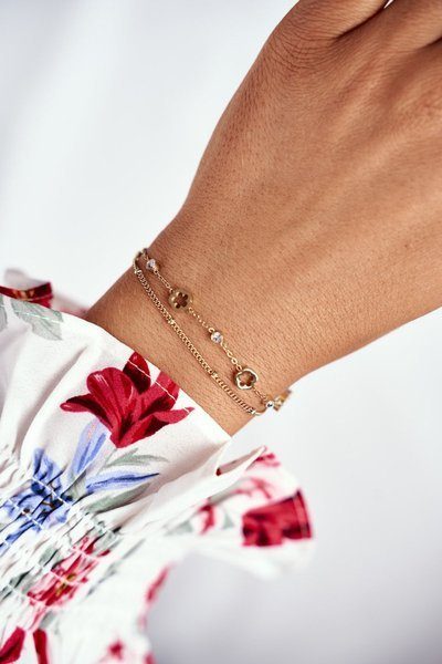 Жіночий браслет Celebrity Gold Clover