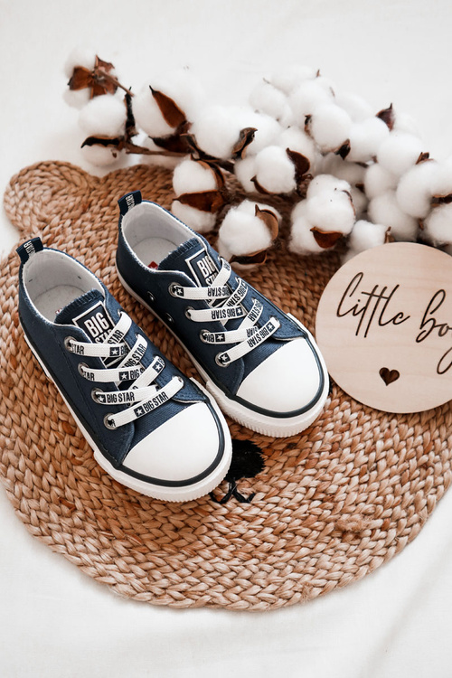 Кросівки дитячі тканинні BIG STAR KK374070 Navy Blue