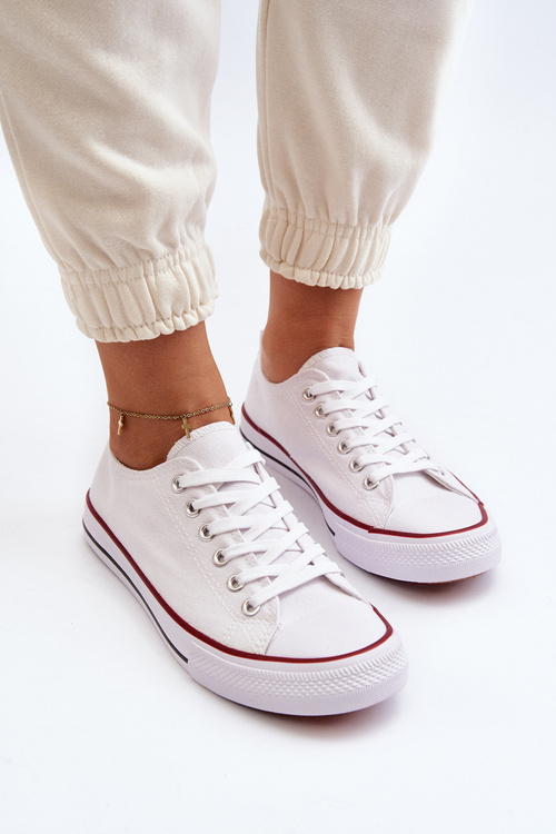 Жіночі класичні кросівки чорно-білі Ecoma