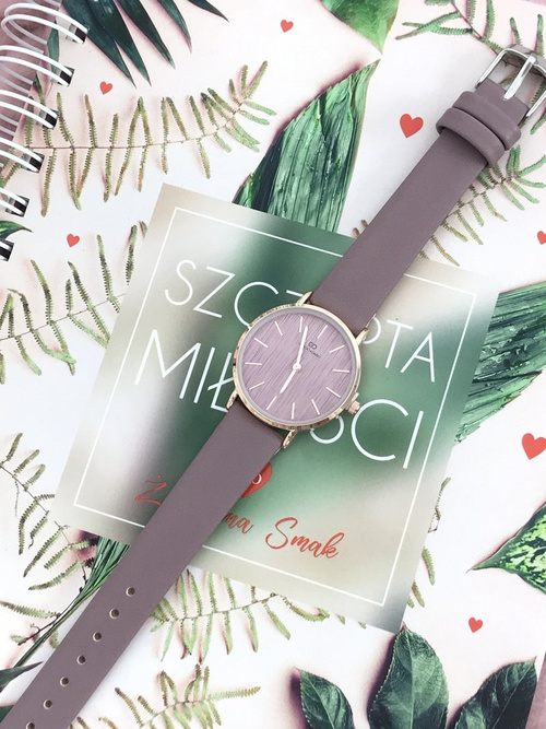 Жіночий годинник Giorgio & Dario Jules Purple