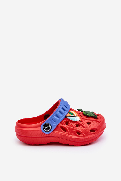Дитячі поролонові легкі босоніжки Crocs Red Sweets