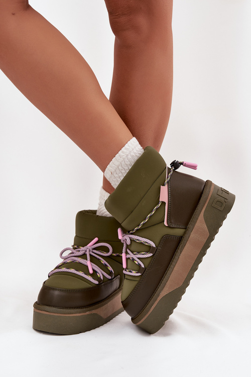 Снігоступи на платформі D.Franklin DFSH371015 Khaki