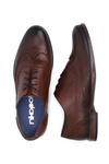Чоловічі повсякденні шкіряні туфлі Nikopol Brown 1733