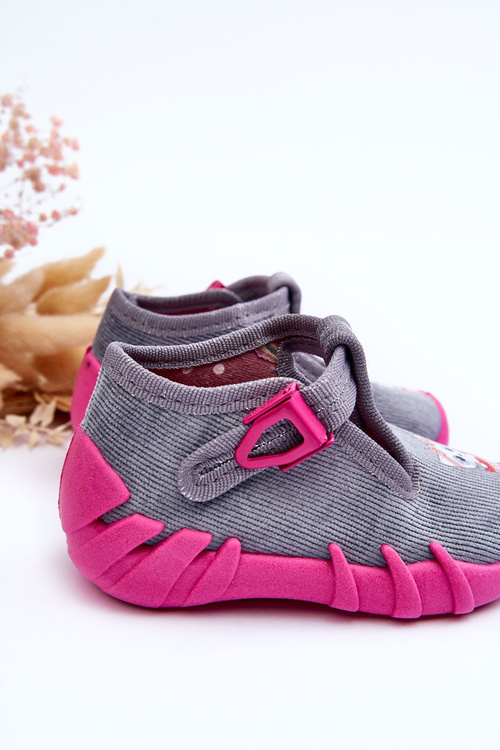 Взуття для котів Papcie Befado 110P480 сіро-рожевий