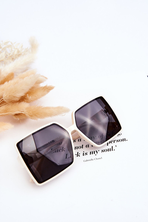 Квадратні сонцезахисні окуляри M2376 Білі