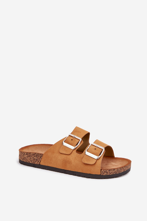 Жіночі Сандалі На Корковій Платформі З Пряжками Camel Livara