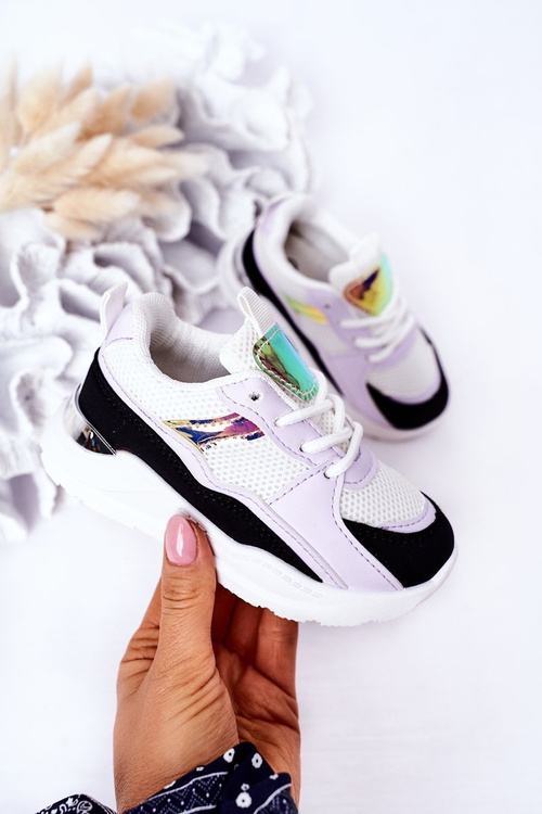 Дитяче спортивне взуття Кросівки Чорно-фіолетовий Game Time