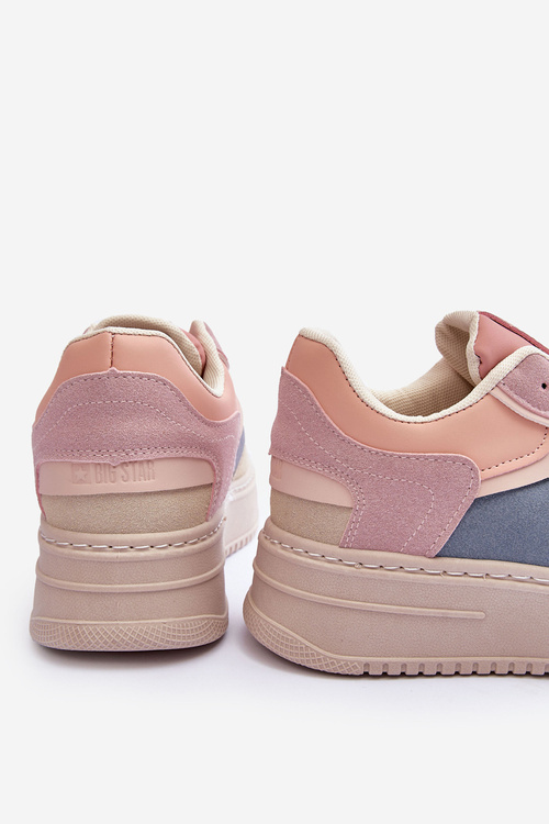 Жіноче спортивне взуття Big Star MM274233 Pink-Beige