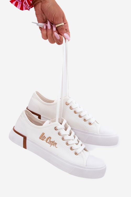 Жіночі Текстильні Кросівки Lee Cooper LCW-25-31-3428L Білі