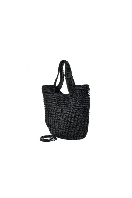 Плетена сумка Big Star NN574110 Чорна