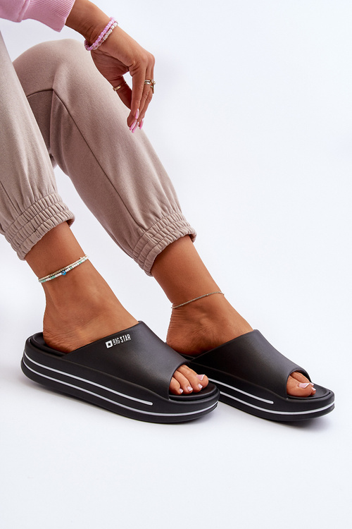 Жіночі босоніжки на платформі Big Star NN274A037 Чорні