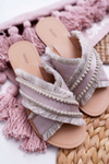 Жіночі шльопанці Vices 7269 Beige Jamen