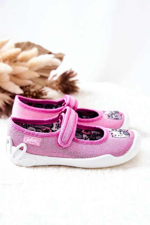 В'єтнамки Ballerinas Befado Cats 114X465 Pink