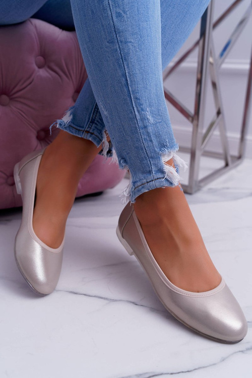 Жіночі балетки Sergio Leone Gold Plex