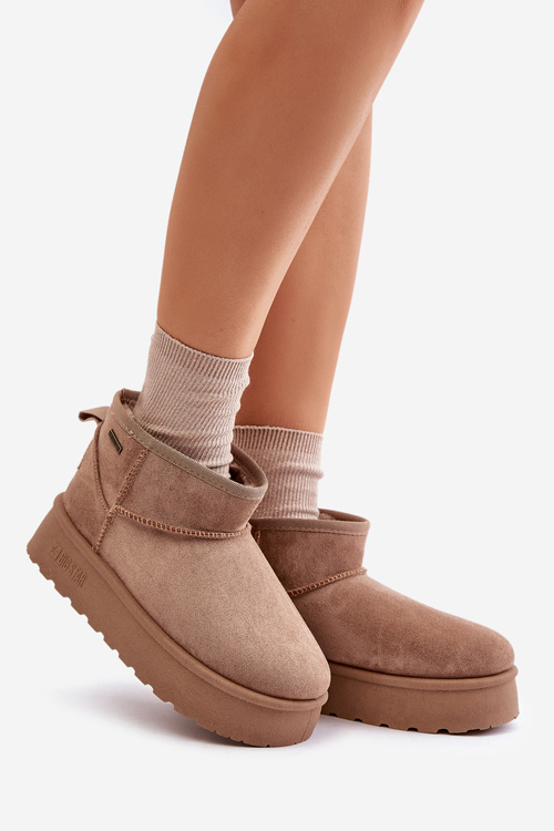 Черевики на платформі Big Star OO274A100 бежевого кольору