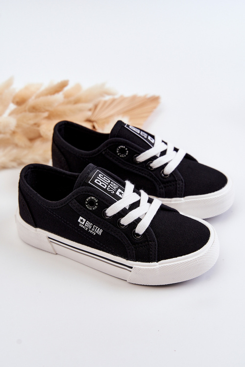Дитячі низькі кросівки Big Star JJ374174 Чорні