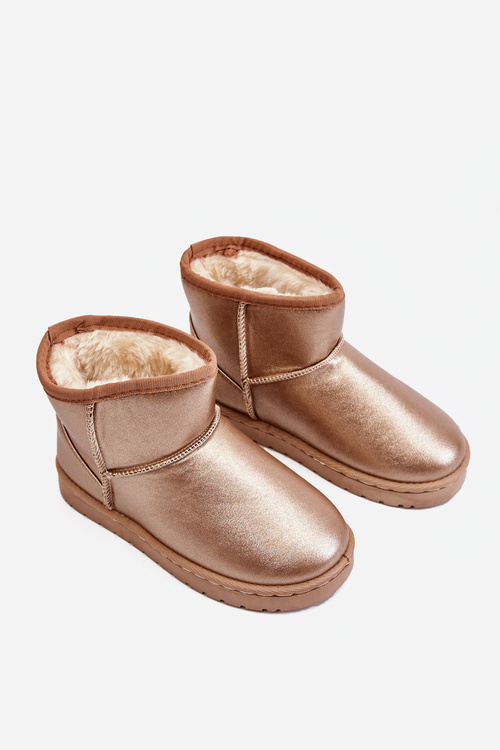 Дитячі утеплені снігові черевики Champagne Scooby