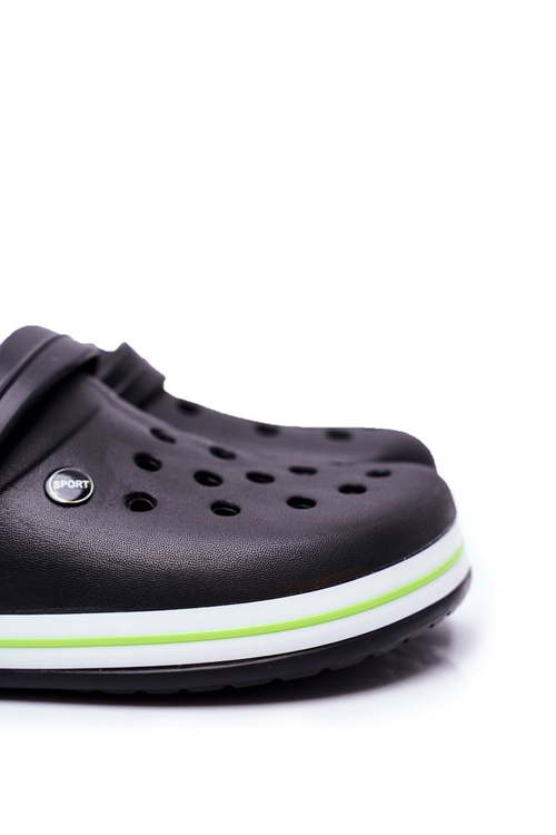 Чоловічі гірки для басейну Crocs Pasipheme Black