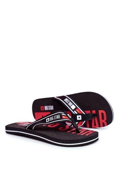 Чоловічі шльопанці Slides Big Star Black FF274A450