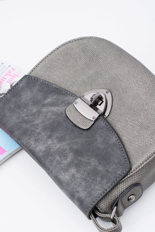 Сумочка жіноча Letter Bag Dark Silver