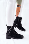 Жіночі ботфорти Workers Black Goorey