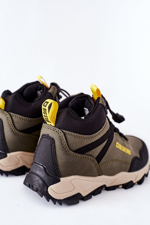 Дитяче трекінгове взуття Big Star GG374047 хакі