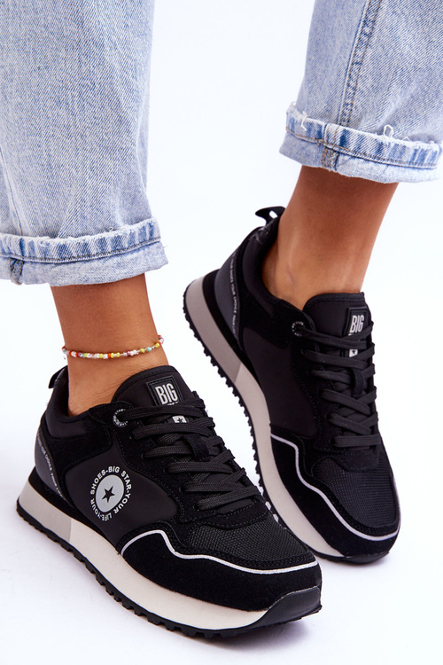 Жіночі кросівки Memory Foam System Big Star LL274541 Чорні