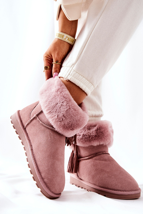 Снігові черевики Fringed Pink Sorella