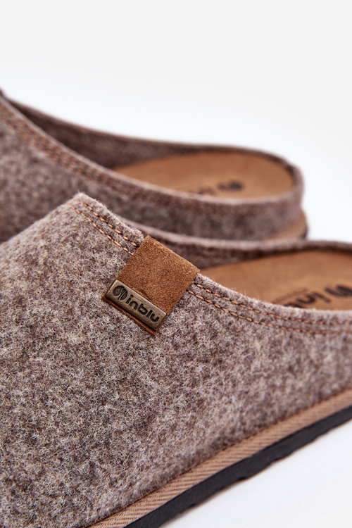 Чоловічі профілактичні тапочки Inblu SI000001 Бежеві