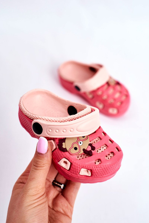 Дитяче взуття Слайди Crocs Red Sweet Teddy