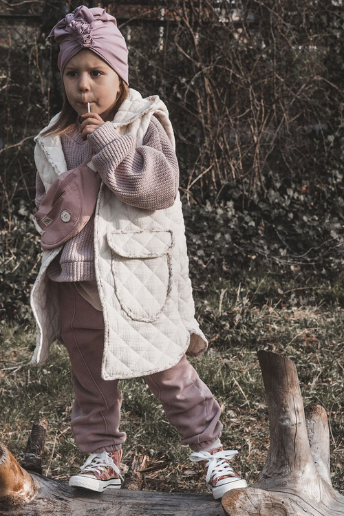 Високі дитячі кросівки на блискавці Filemon рожево-жовті