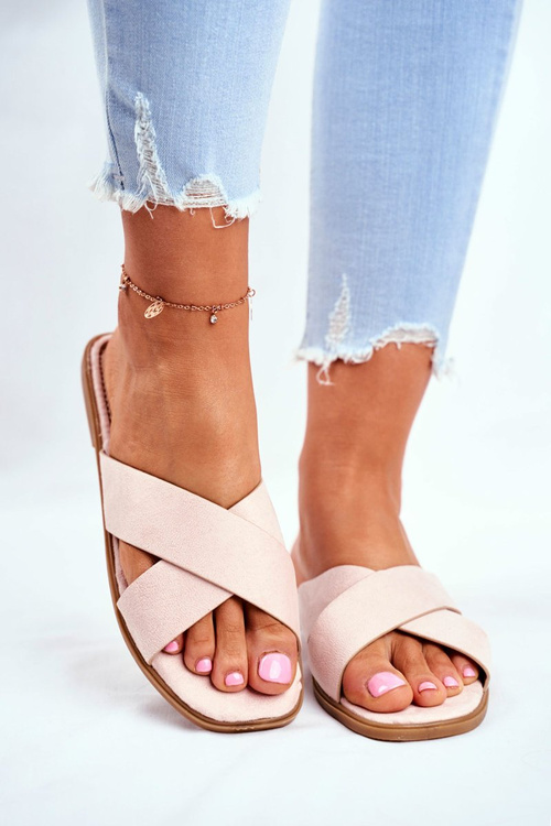 Жіночі гірки з перехресними бретелями, бежеві Філіппіни