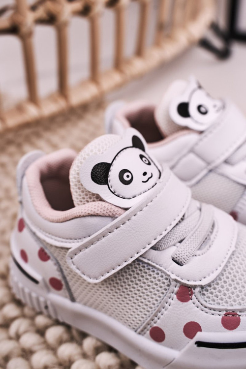 Дитяче спортивне взуття з Panda White Pink Chico