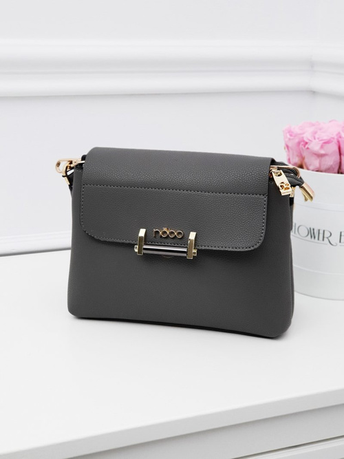 Сіра жіноча сумочка NOBO Letter Bag NBAG-F0330-C019