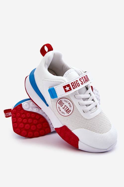 Низьке дитяче спортивне взуття Memory Foam System Big Star LL374213 Білий