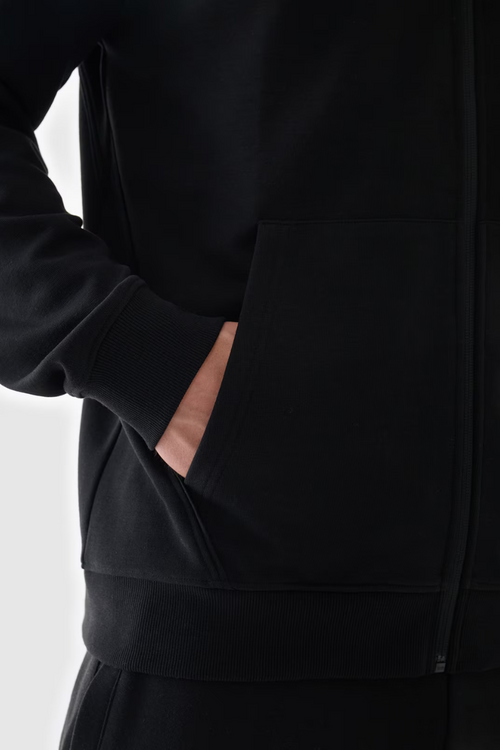 Чоловіча толстовка на блискавці 4F чорна 4FWAW24TSWSM1256-20S