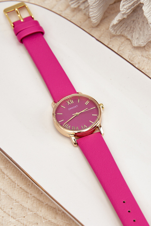 Рожевий жіночий годинник Ernest E97316