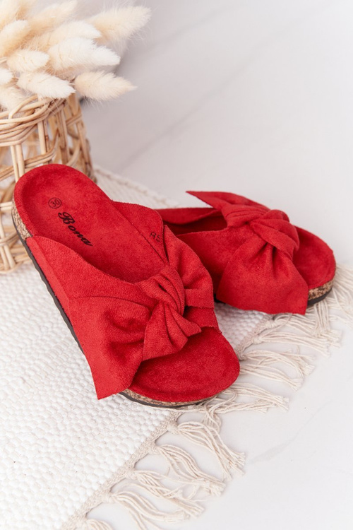 Дитячі тапочки на пробці Red Little Wendy